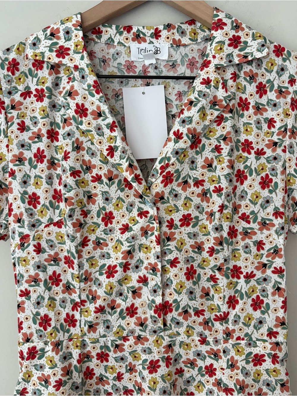 Tulip B Floral Midi Dress - Picture 2 of 9